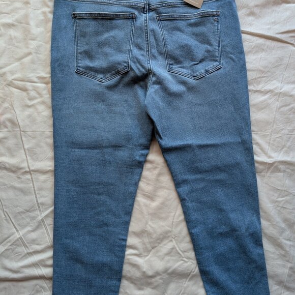 NWT Madewell Mid-Rise Stovepipe Jeans in Skyford Wash Size 32 - Picture 6 of 7